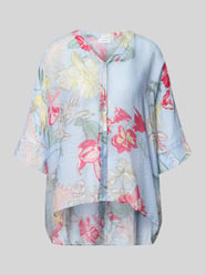 Relaxed Fit Bluse aus Viskose-Mix im Allover-Look von COMMA - 34
