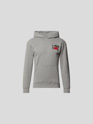 Hoodie mit Brand-Detail von Livincool Grau - 33
