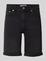 Regular Fit Jeansshorts aus Baumwoll-Mix Modell 'PLY' von ONLY & SONS - 7