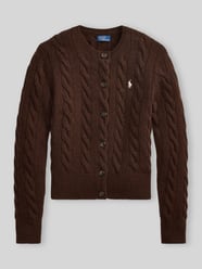 kardigan rozpinany o kroju regular fit z wełny z domieszką kaszmiru od Polo Ralph Lauren - 3