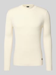 Sweter z dzianiny z prążkowanymi wykończeniami model ‘Donteo’ od JOOP! COLLECTION - 42
