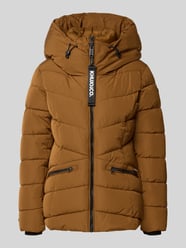 Steppjacke mit Kapuze und Label-Detail Modell 'HERSCH2' von khujo - 7
