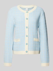 Cardigan mit Strukturmuster Modell 'LIVIA' von YAS - 10
