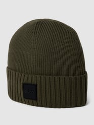 Mütze mit Label-Patch Modell 'Fati' von BOSS Grün - 46