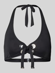 Halterneck z wiązaniem model 'GROMMET' od Michael Kors - 5