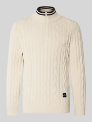 Strickpullover mit Stehkragen und Reißverschluss von Paul Smith - 1