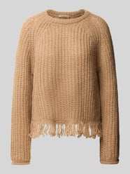 Regular Fit Strickpullover aus Woll-Mix mit Fransen von Smith and Soul - 8