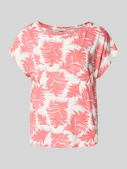 męski t-shirt o kroju regular fit z mieszanki wiskozy od Tom Tailor - 48