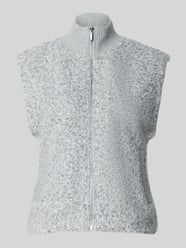 Weste mit Stehkragen und Eingrifftaschen Modell 'Guluni' von OPUS - 26