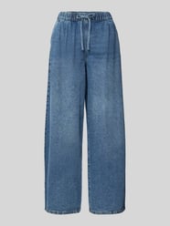 Wide Leg Jeans aus Baumwoll-Viskose-Mix Modell 'VALERIA' von VERO MODA - 4