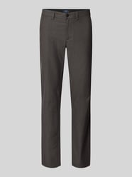 Spodnie materiałowe o kroju slim fit z francuskimi wpuszczanymi kieszeniami od MCNEAL - 33