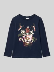 Regular fit shirt met lange mouwen van puur katoen van s.Oliver RED LABEL - 45