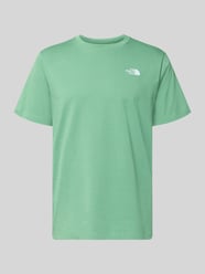 T-Shirt mit Label-Stitching und Rundhalsausschnitt von The North Face - 13