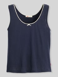 Slim Fit Top aus reiner Baumwolle mit Schleifen-Detail von Levi's® - 11