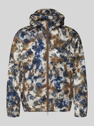 Blouson mit Kapuze und Zweiwege-Reißverschluss von Armani Exchange Beige - 44