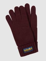 Handschuhe aus Wollmischung  von Superdry Bordeaux - 10
