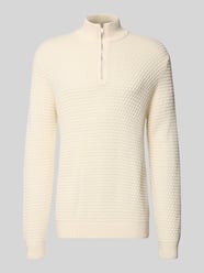 Regular Fit Troyer mit gerippten Abschlüssen von MCNEAL - 26