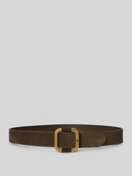Gürtel aus Veloursleder mit Logo-Prägung von Lauren Ralph Lauren - 11
