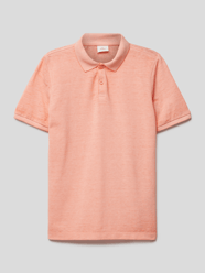 Poloshirt in gemêleerde look van s.Oliver RED LABEL Oranje - 31