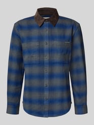 Kurtka koszulowa o kroju slim fit z kieszeniami na piersi od Calvin Klein Jeans - 29