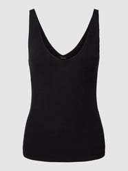 Top met bandjes met viscose in effen design van Vero Moda Grijs / zwart - 9
