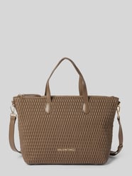 Handtasche mit Strukturmuster Modell 'FREQUENCY' von VALENTINO BAGS Braun - 17