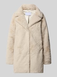 Webbontjack met Reverskraag Model 'Ay44ssa' van ZABAIONE Beige - 1