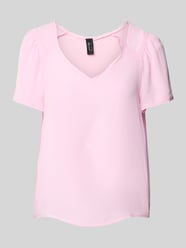 Blusenshirt mit V-Ausschnitt von Marc Cain - 25