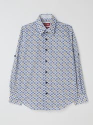 Slim fit overhemd met katoen van G.O.L. Wit - 11