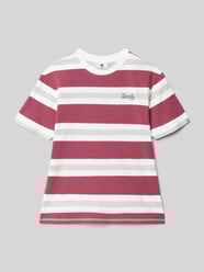 T-shirt met labelprint van Garcia - 7