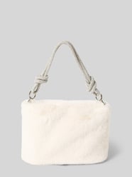 Handtas van imitatiebont van monari Beige - 11