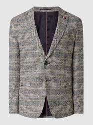 Slim fit 2-knoops colbert van wolmix van Tommy Hilfiger Wit - 11