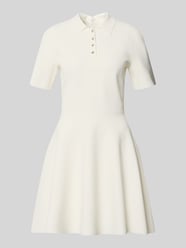 Sukienka polo z krótką listwą guzikową model 'RONDAA' od Ted Baker - 34