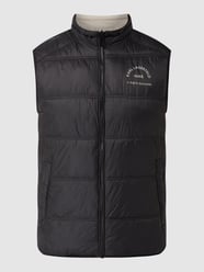 Bodywarmer met labelprint van Karl Lagerfeld Grijs / zwart - 8