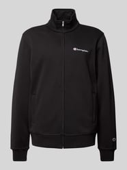 Sweatjacke mit Label-Stitching von CHAMPION Schwarz - 36