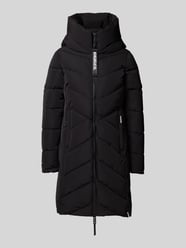 Regular Fit Steppmantel mit Logo-Print Modell 'Darka' von khujo - 7