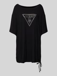 Oversized T-Shirt mit Strasssteinbesatz von Guess - 21