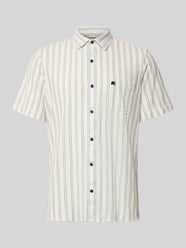 koszula casualowa o kroju slim fit z kołnierzykiem typu kent od LERROS - 34