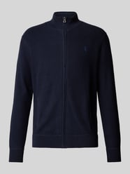 Strickjacke mit Reißverschluss von Polo Ralph Lauren Blau - 24