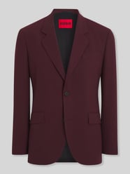 Modern Fit Sakko mit Viskose-Anteil Modell 'Karlo243X' von HUGO Bordeaux - 40