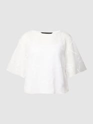 Blusenshirt mit Viskose-Anteil von ARMANI EXCHANGE Weiß - 21