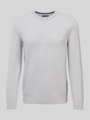 Regular Fit Pullover aus reiner Baumwolle  von Marc O'Polo Grau - 44