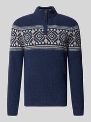 Regular fit noorse trui met schipperskraag van RAGMAN - 7