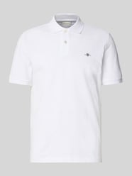 Regular Fit Poloshirt mit Label-Stitching von Gant - 48