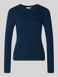 Slim Fit Langarmshirt aus reiner Baumwolle von Tommy Hilfiger - 46