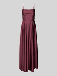 Abendkleid mit Karree-Ausschnitt von Laona Rot - 32