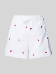 Relaxed Fit Shorts aus reiner Baumwolle mit Stickereien Modell 'GRACE' von Only - 41