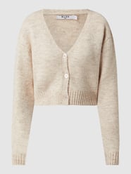 Cropped Cardigan mit Woll-Anteil von NA-KD Weiß - 47