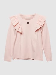 Longsleeve mit Label-Detail von Guess Rosa - 10