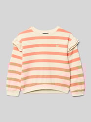 Sweatshirt met ribboorden van Blue Seven - 11